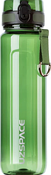 Пляшка для води UZSPACE 6022 Twisted 1.5 л Green