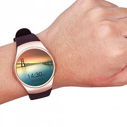 Годинник Smart watch Kingwear KW18 золоті (Без заміни шлюбу)
