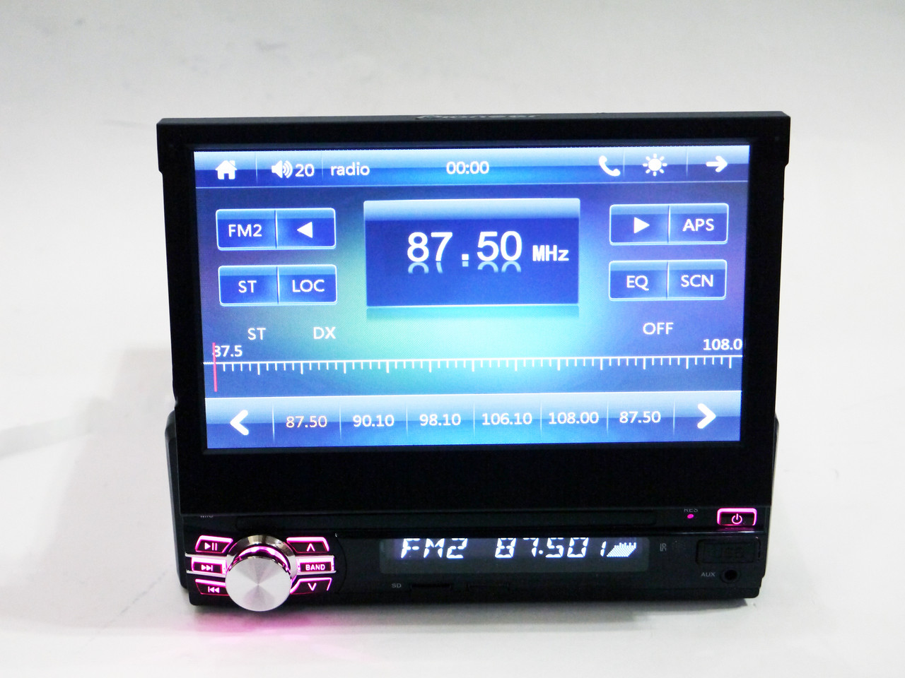 1din Магнітола 7003S - 7"Екран + USB + Bluetooth + пульт