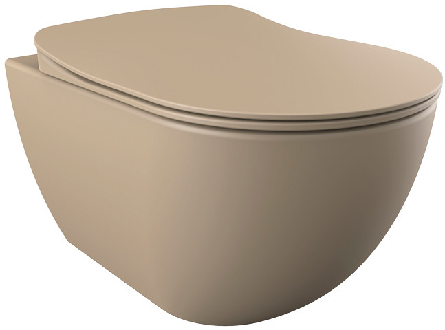 Унітаз підвісний Creavit FE320-11CM00E-0000+ KC0903.01.0800 E, фото 1