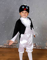 Карнавальний костюм з атласу "Сорока", розмір від 3-5 років
