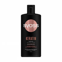 Шампунь Syoss Professional Performance Keratin для ослабленных и ломких волос, 440 мл