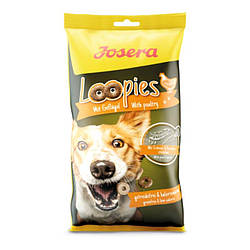 Ласощі для собак Josera (Йозера) Loopies mit Gefluegel з домашньою птицею 150 г