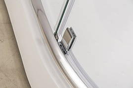 Душова кабіна AquaStream Premium 100 LC двостулкові двері 100*100*195, фото 4