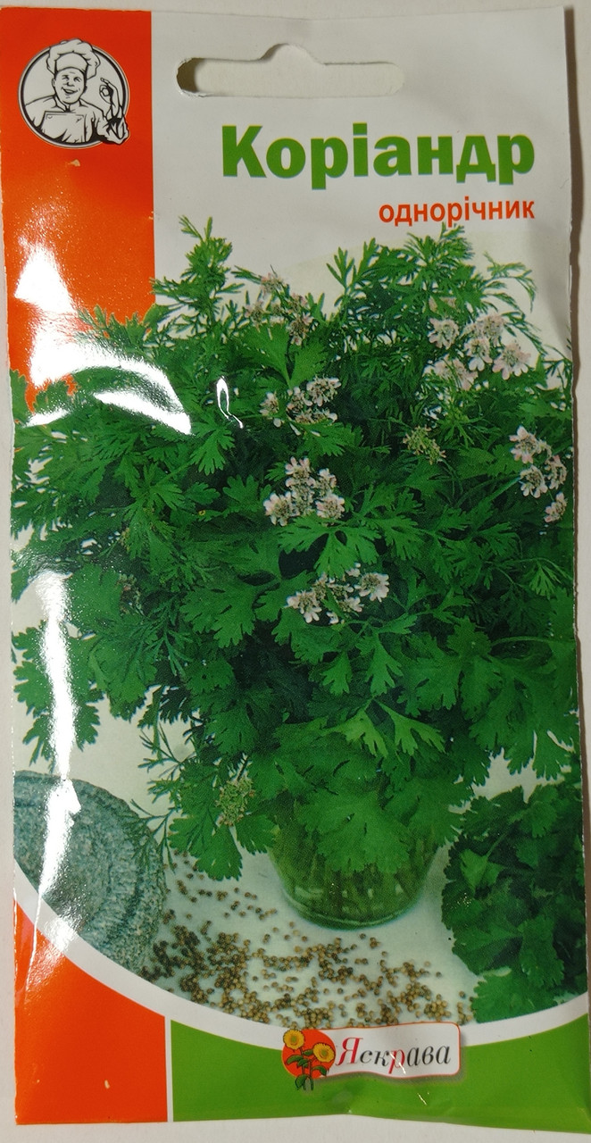 Коріандр (кінза) 2 г, Яскрава, фото 1
