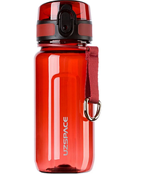 Пляшка для води UZSPACE 6017 Twisted 350 мл Red