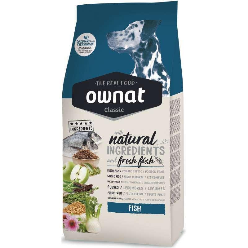 Сухий корм для собак Ownat (Овнат) Dog Classic Fish з рибою 4 кг, фото 1