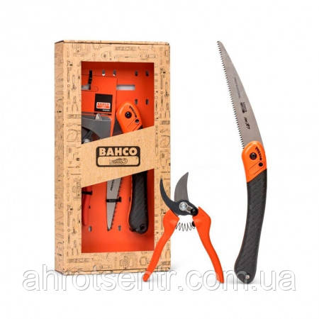 Набір секатора і обрізної пили Giftpack396HP Bahco Швеція