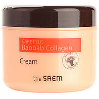 Крем для лица коллагеновый The Saem Care Plus Baobab Collagen Cream 100 мл (8806164125731)