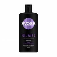 Шампунь Syoss Professional Performance Full Hair 5 для тонких волос без объема, 440 мл