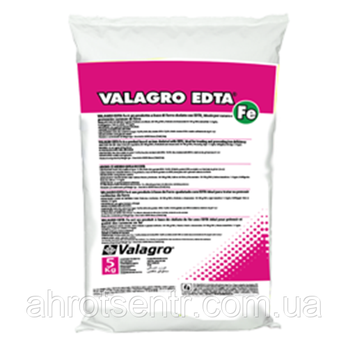Добриво ЕДТА Залізо EDTA Fe 5 кг Valagro Валагро Італія