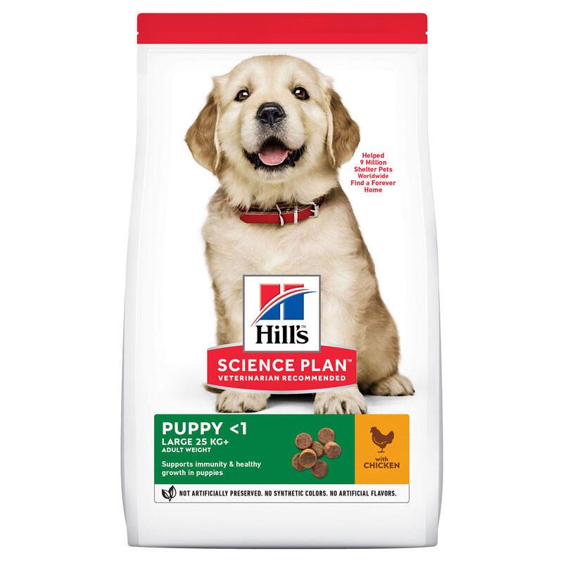 Сухий корм Hill's (Хіллс) Science Plan Puppy Large Breed для цуценят великих порід з куркою 14.5 кг, фото 1