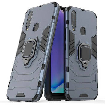 Чохол Ring Armor для Vivo Y17 / Y3 / Y15 / U3X / Y11 Blue