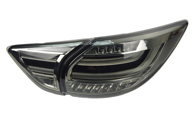 Ліхтарі Mazda CX-5 тюнінг LED оптика (хром), фото 1