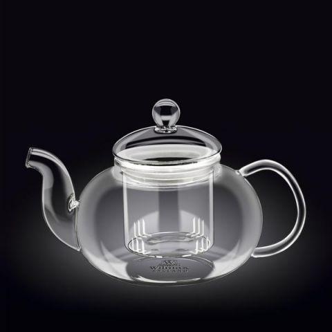 Чайник для заварювання зі скляним фільтром WILMAX Thermo 1550 мл колір прозорий 888814
