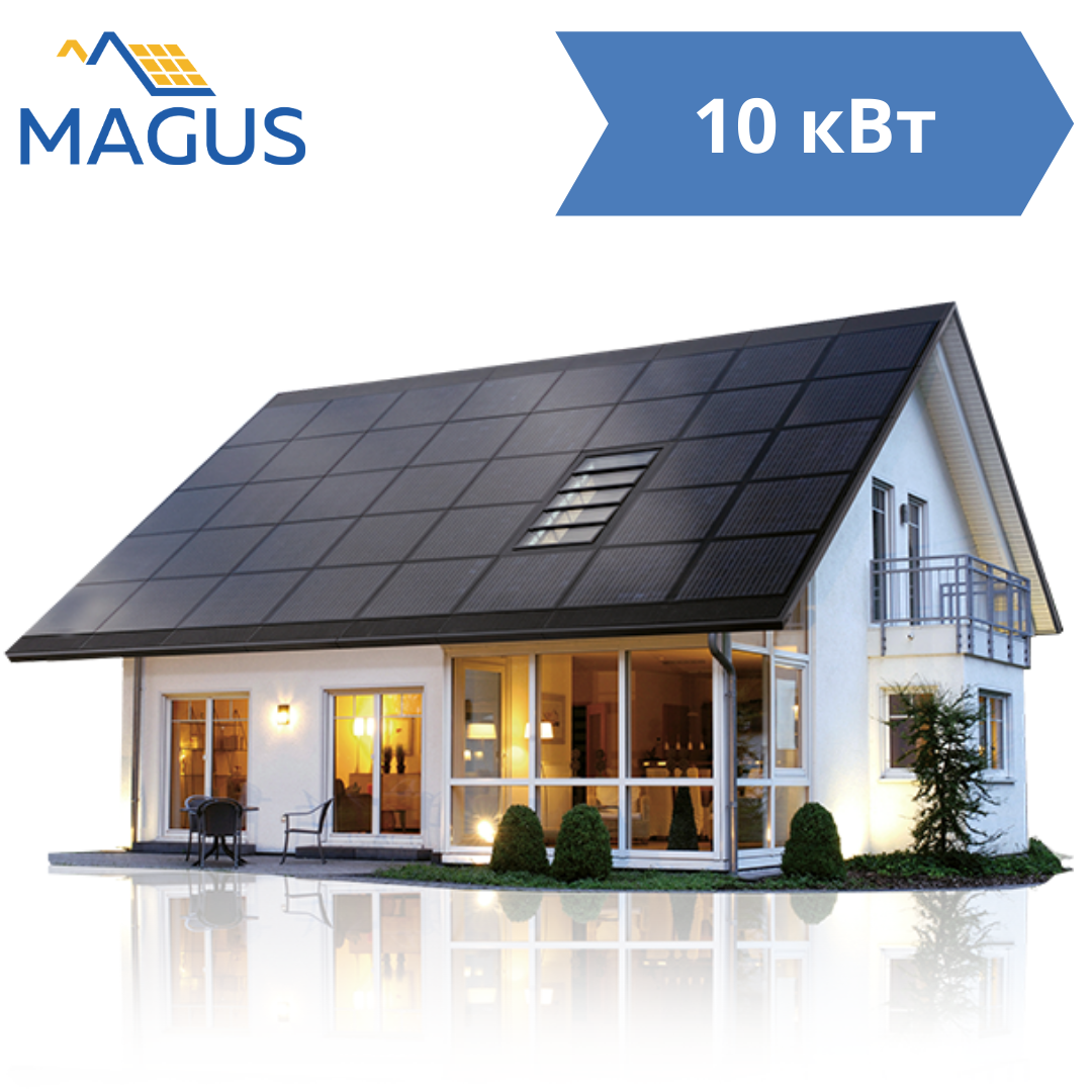 Мережева сонячна станція 10 кВт Premium
