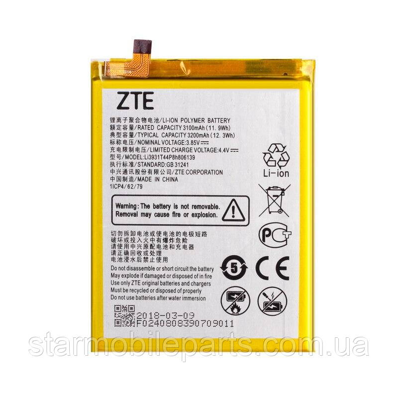 Акумулятор LI3931T44P8h806139 (АКБ, батарея) ZTE Blade A51 2021 (Li-ion Polymer 3.85 V 3200mAh)