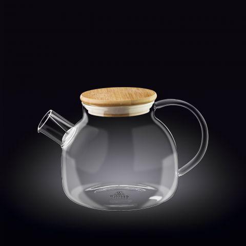 Чайник для заварювання скляний Wilmax Thermo зі спіраллю 950 мл колір прозорий 888810