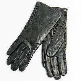 Оптом жіночі шкіряні рукавички на плюше (арт. 14F21-4)