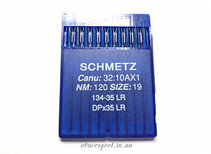 Голка для шкіри Schmetz DPx35 LR 120/19, з ріжучим вістрям, 1 голка, фото 2