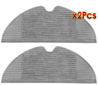 Комплект серветок (ганчірки) для робот-пилососа Xiaomi Mop 1С STYTJ01ZHM Mop 2 Dreame F9 D9 Pro L10 2штуки