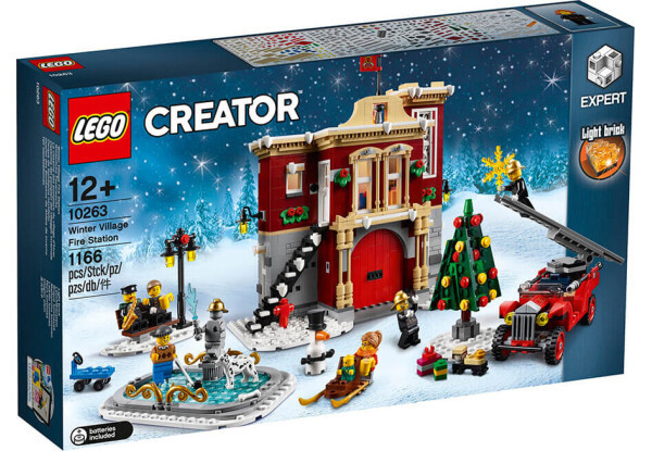 Конструктор  LEGO Creator 10263 Сільське пожежне депо взимку