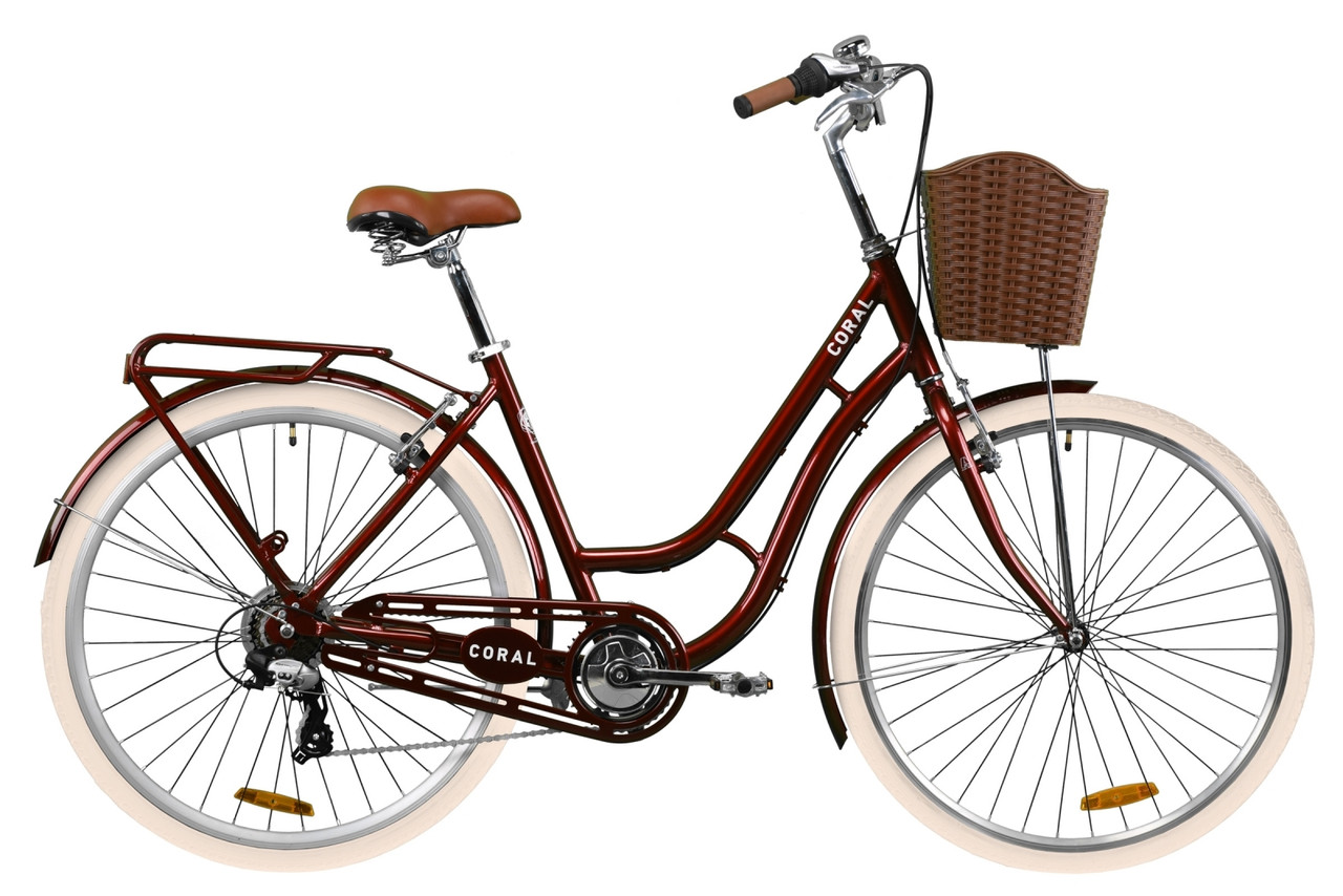 Велосипед 28" Dorozhnik CORAL (AL) рама - 19" сірий