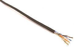 Вита пара Category 5e U/UTP PE 0,51 мм2 (4х2х24 AWG) ЗЗЦМ зовнішніх робіт, інтернет-кабель без екрана на відрізн