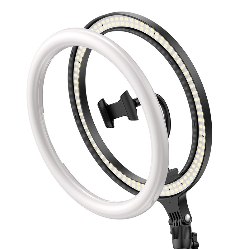 Кольцевая Лампа светодиодная LED 26 см с подсветкой с регулировкой яркости Baseus Live Stream - фото 5 - id-p1325686953