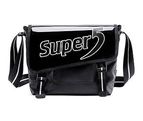 Спортивна сумка через плече Super5 K00098, з водовідштовхувальної тканини, 5л