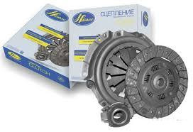 Зчеплення ВАЗ 2110, 2111, 2112 16 клапанів (диск натискний+ведений+підшипник) (виробництво ПОЧАТОК), фото 1