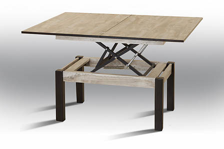 Стол-трансформер Флай Мікс меблі, колір дуб клондайк, фото 1