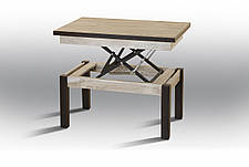 Стол-трансформер Флай Мікс меблі, колір дуб клондайк, фото 3