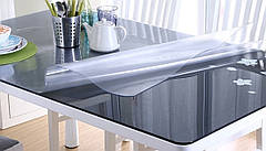 Рифлене м'яке скло для скляних глянцевих столів, товщина 1500 мкм (1.5 мм), фото 4