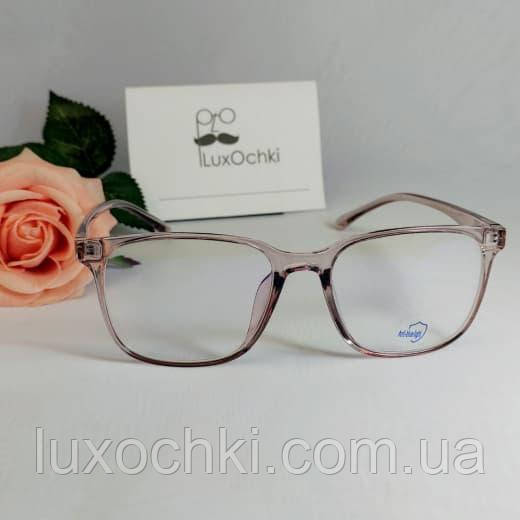 Стильные компьютерные женские очки с линзой блю блокер в прозрачной ...