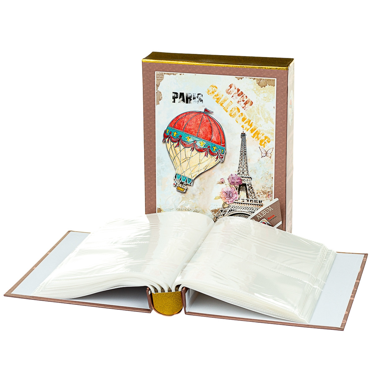 Фотоальбом на 200 фото 10х15 Париж 8423-021(2) альбом для фото для фотографій ейфелева вежа VE