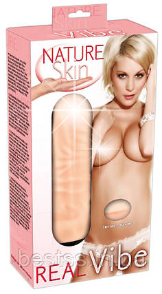 Вібратор Nature Skin Real Vibe, фото 2