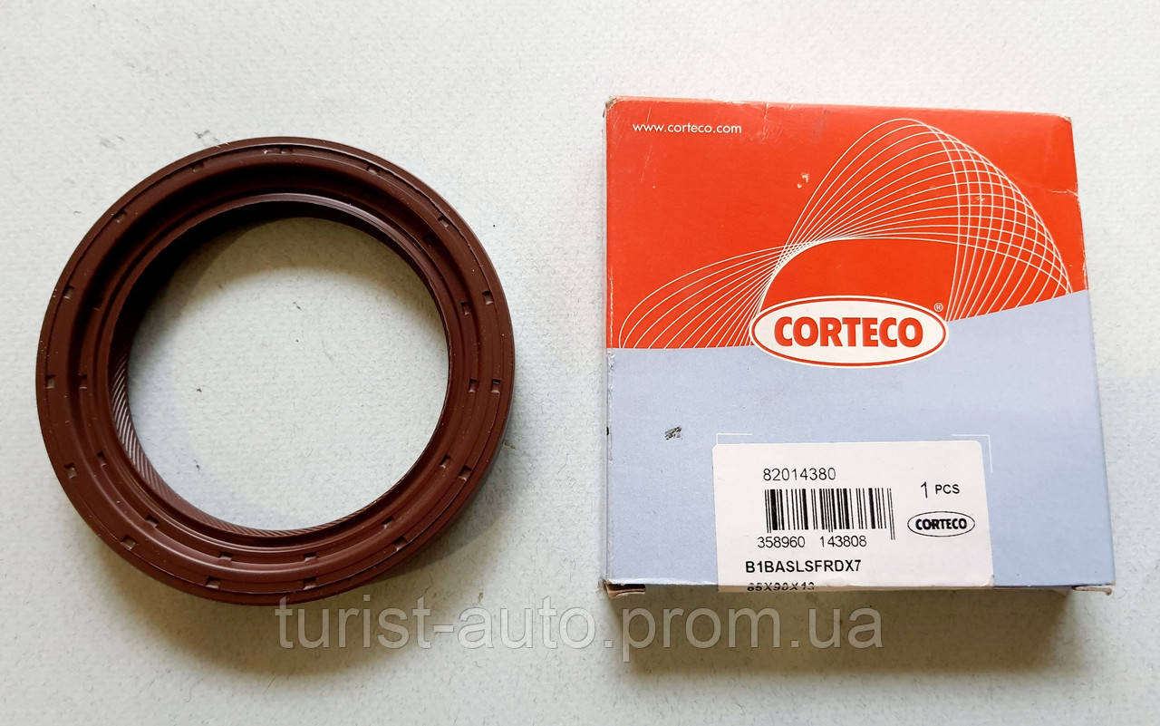Сальник коленвала передній "Corteco" 65*90*13, Еталон/ТАТА613