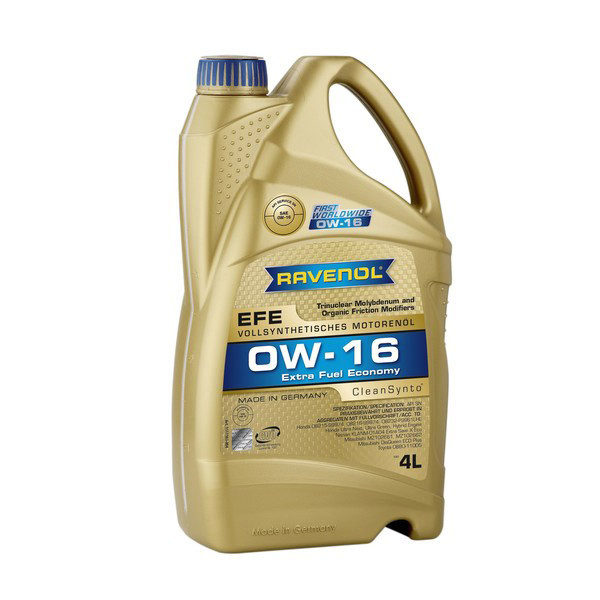 Ravenol EFE 0W-16 4л (1111103-004) Синтетична моторна олива