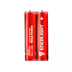 Лужна Батарейка Елемент живлення Enerlight Mega Power AAA 1,5v LR03, 1шт Alkaline Battery