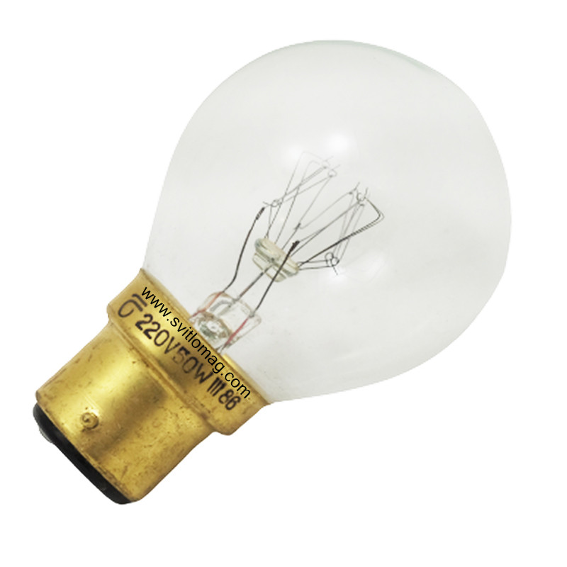 Лампа різного призначення РН 220-50 B22d