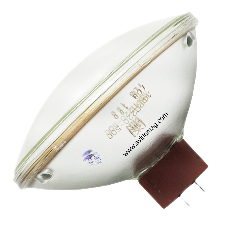 Лампа-фара різного призначення ЛФРП 220-500 PAR64 CP/60 NSP GX16d
