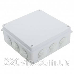 Коробка розподільна 85*85*50 IP55, зовнішня, монтажна пило-вологозахищена герметична, доза, фото 1