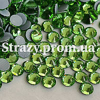 Термо стразы Lux ss16 Peridot (4.0mm) 1440шт