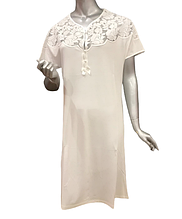 Нічна сорочка MARILYN Туреччина XL,2XL,3XL,білий,Великі розміри