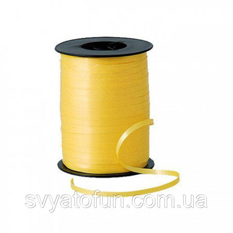 Стрічка для куль пастель жовта 280 м Україна