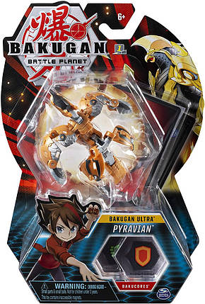 Бакуган Ультра Холкор (Bakugan Battle Planet Ultra Howlkor, 3" Spin Master) Оригинал, фото 1