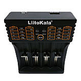 Зарядний пристрій LiitoKala Lii-402 + Блок живлення 2A Оригінал, ПОВНИЙ КОМПЛЕКТ (AA, AAA, Li-ion, NiMh, NiCd,18650,26650 та ін.), фото 2