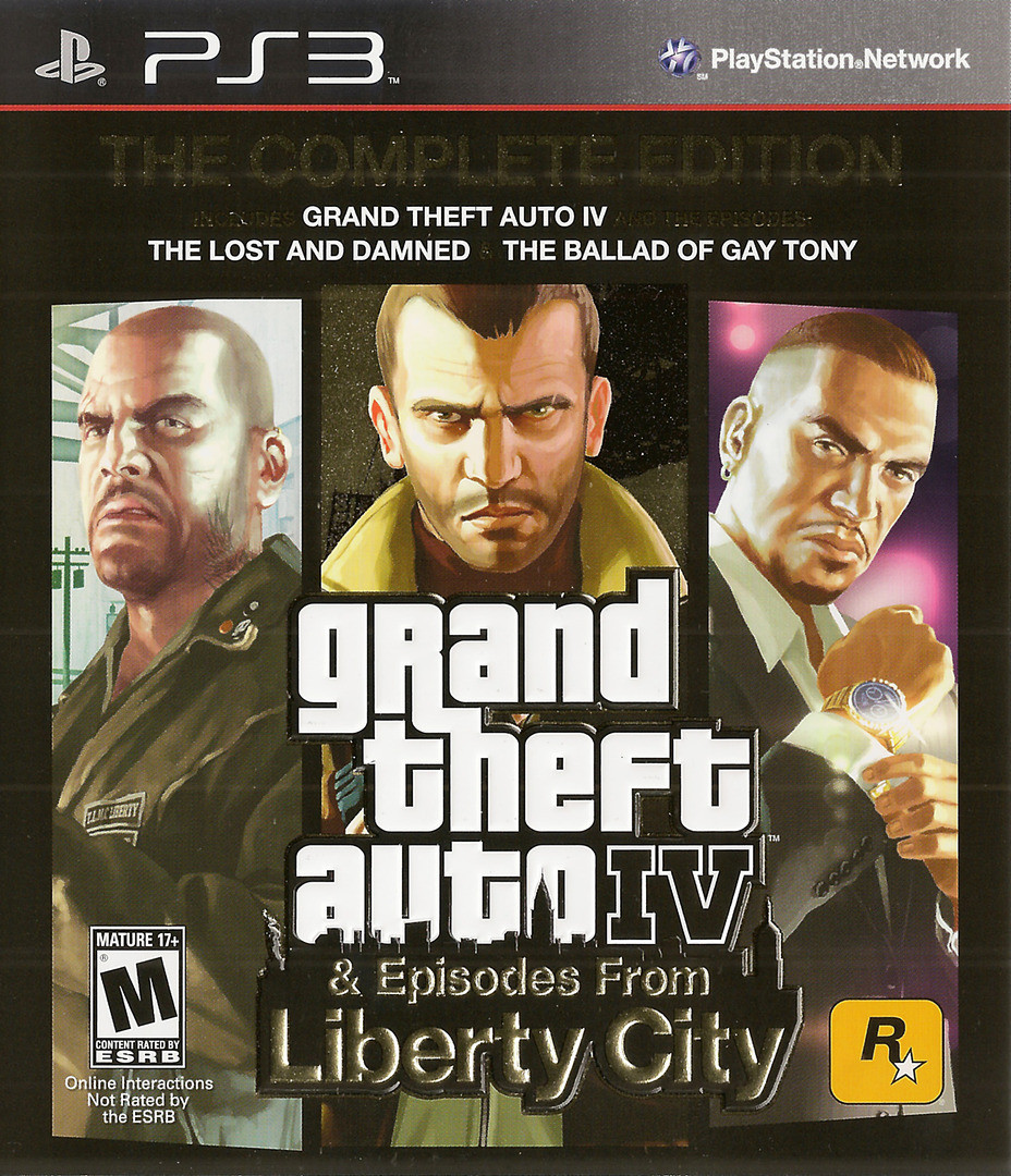 Гра для ігрової консолі PlayStation 3, GTA: Grand Theft Auto IV: The Complete Edition (БУ)