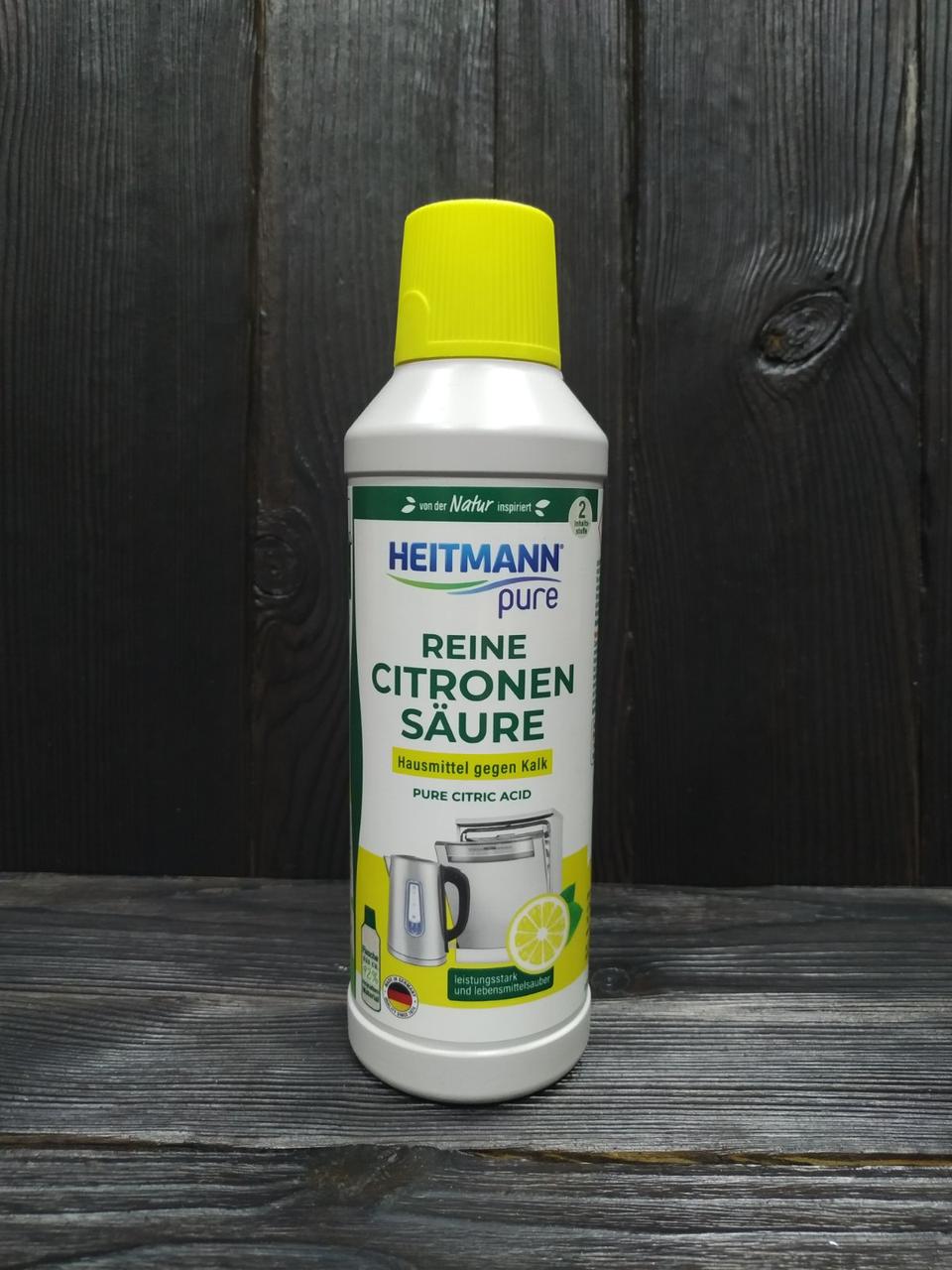 Heitmann Засіб для видалення вапняного нальоту з лимонною кислотою 500 мл